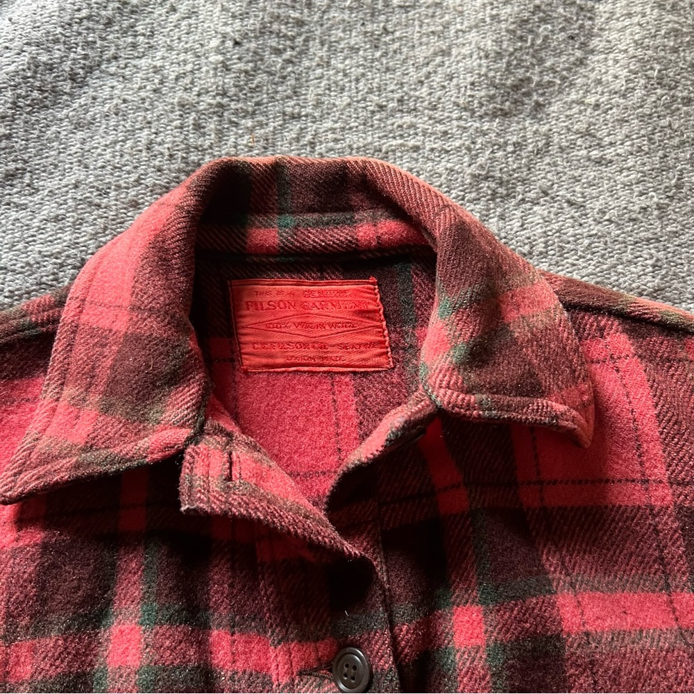 Filson Women’s Mackinaw Cruiser | Made in USA | Vintage 1950s Rare Wool - Picture 2 of 16